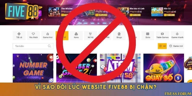 Lý do website nhà cái bị chặn bởi các nhà mạng